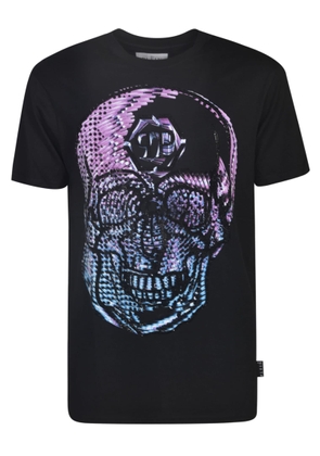 Philipp Plein Logo Skull T-Shirt