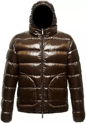 Brown Nylon Jacket - XL