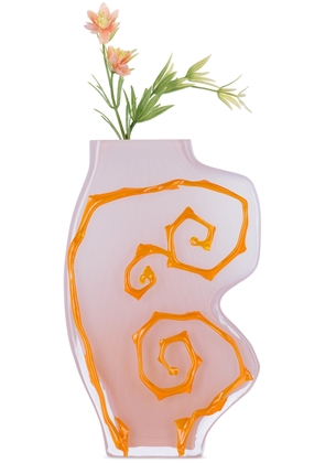 Silje Lindrup SSENSE Exclusive Pink & Orange Large Vase