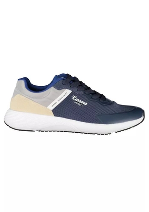 Carrera Blue Polyester Sneaker - EU40/US7