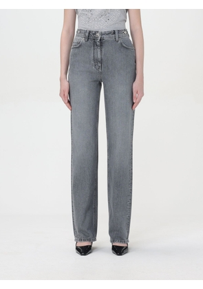 Jeans VERSACE Woman color Grey