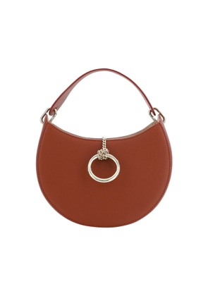 Chloé Brown Leather Small Arlène Shoulder Bag