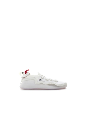 Christian Louboutin Sleek White Leather Sneakers - EU36/US6