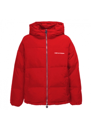 Comme Des Fuckdown Red Polyester Jackets & Coat - S