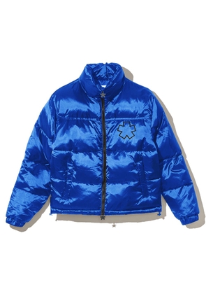 Comme Des Fuckdown Chic Nylon Down Jacket with Iconic Detailing - S