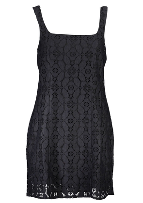 Desigual Black Polyester Dress - S