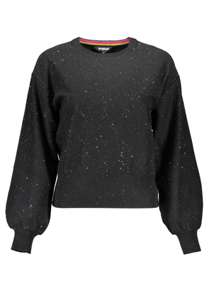 Desigual Black Polyester Sweater - XS