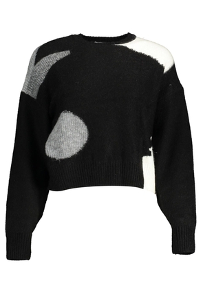 Desigual Black Polyester Sweater - M