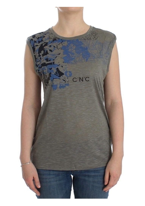 COSTUME NATIONAL C’N’C   Print Sleeveless T-Shirt - XS
