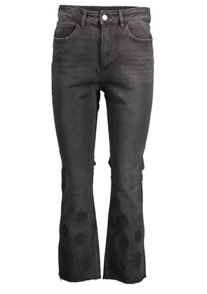 Desigual Embroidered Contrast Detail Denim Jeans - W36