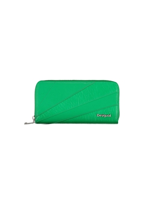 Desigual Green Polyethylene Wallet