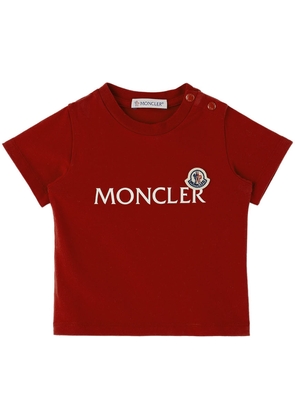 Moncler Enfant Baby Red Logo T-Shirt