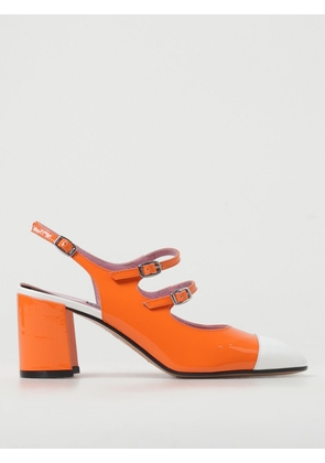 Heeled Sandals CAREL PARIS Woman color Orange