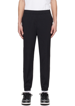 AAPE by A Bathing Ape Black Patch Track Pants