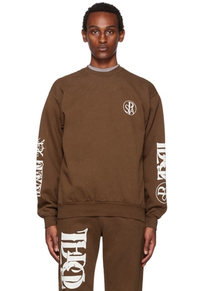 Total Luxury Spa Brown Monogram Sweatshirt