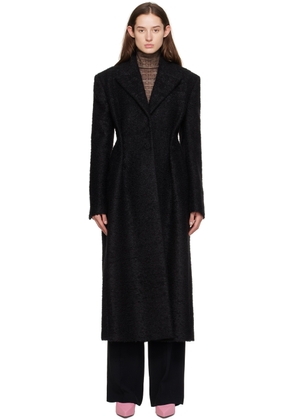 Givenchy Black Button Coat