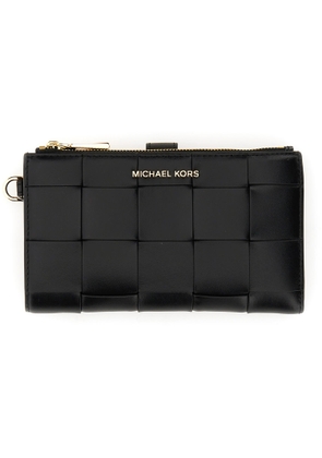Michael Michael Kors Braided Leather Wallet