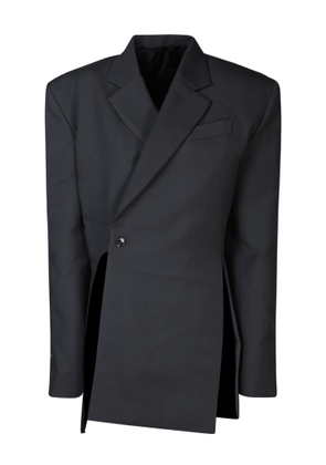 Quira Asymmetric Dark Grey Jacket