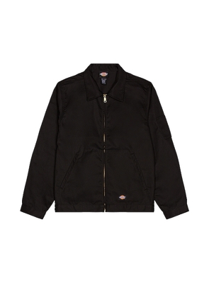 Dickies Unlined Eisenhower Jacket in Black. Size L, S, XL.