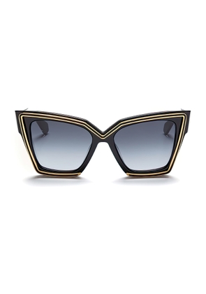 Valentino Eyewear V-Grace - Black / Gold Sunglasses