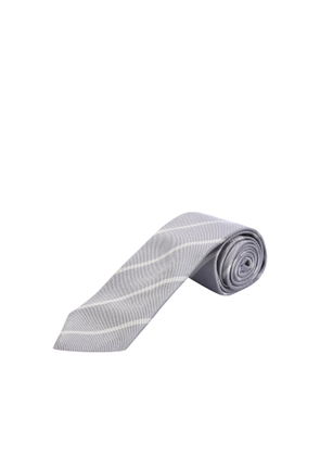 Brunello Cucinelli Striped Silk Twill Tie