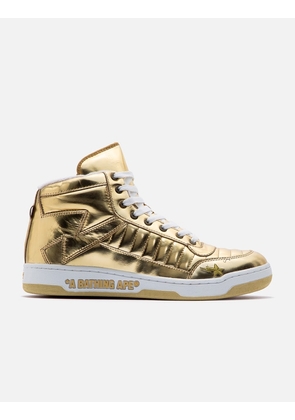 BAPE GOLDEN HIGH TOP SNEAKERS