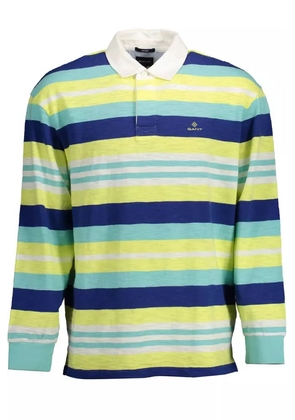 Gant Yellow Cotton Polo Shirt - XXL