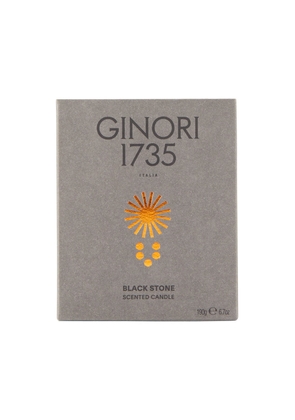 Ginori 1735 black stone scented candle refill for il seguace 190 gr - OS X