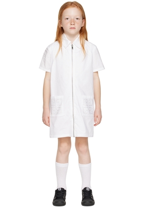 Givenchy Kids White Crystal Dress