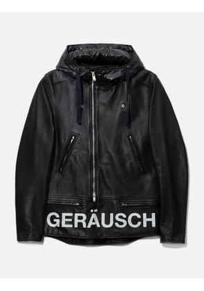Undercover Geräusch Leather Jacket