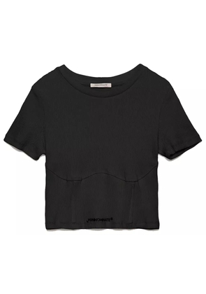 Hinnominate Black Cotton Tops & T-Shirt - L