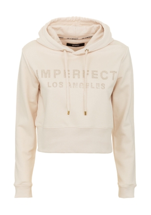 Imperfect Beige Cotton Sweater - XS