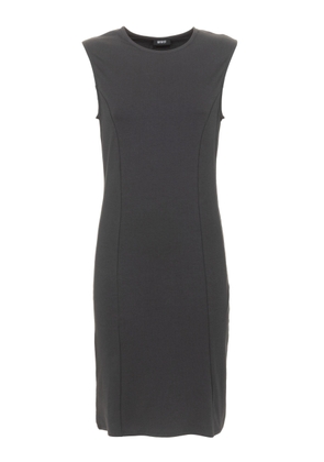 Imperfect Black Cotton Dress - XS