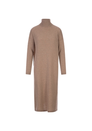 's Max Mara Wool And Cashmere Turtleneck Dress