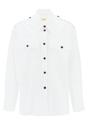 Khaite missa oversized shirt - 4 White