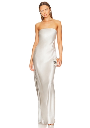 Auteur Solene Dress in Metallic Silver. Size S, XL, XS, XXS.