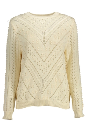 Kocca White Polyester Sweater - S