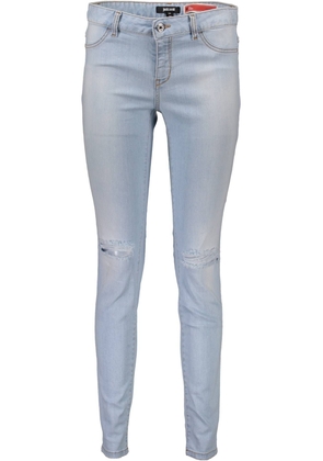 Just Cavalli Light Blue Cotton Jeans & Pant - W25