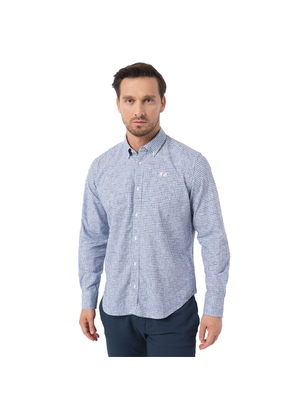 La Martina Blue Cotton Shirt - L