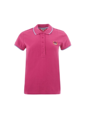 Kenzo Chic Pink Cotton Polo For Women - M