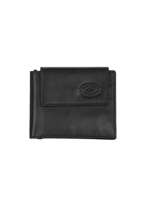 La Martina Sleek Black Luxury Leather Wallet