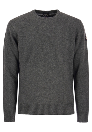 Wool Crew Neck With Arm Patch Paul & shark