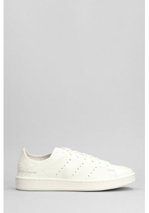 Y-3 Stan Smith Sneakers In Beige Leather