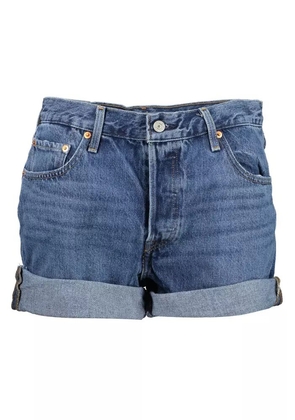 Levi's Chic Summer Blue Cotton Shorts - W25