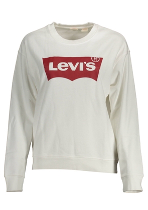 Levi'S White Cotton Sweater - XS