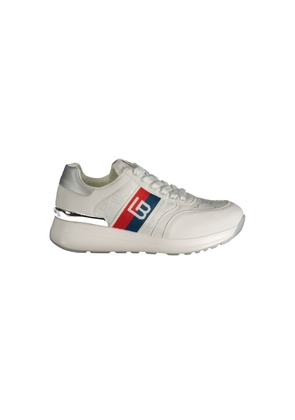 Laura Biagiotti White Polyester Sneaker - EU35/US5