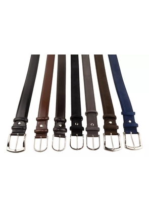Made in Italy Multicolor Leather Di Calfskin Belt - 130cm / 50inch