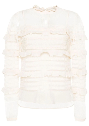 Twinset Long Sleeves Laced Shirt