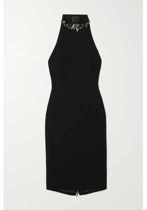 Givenchy - Embellished Cutout Crepe Dress - Black - FR34,FR36,FR38,FR40