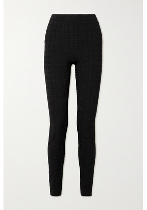 Givenchy - Jacquard-knit Leggings - Black - x small,small,medium,large